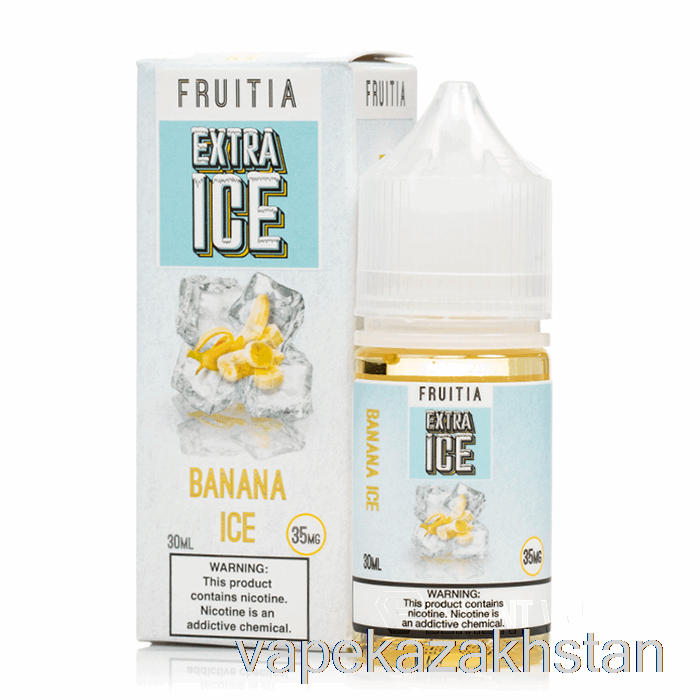 Vape Smoke Banana Ice - Extra Ice - Fruitia Salts - 30mL 35mg